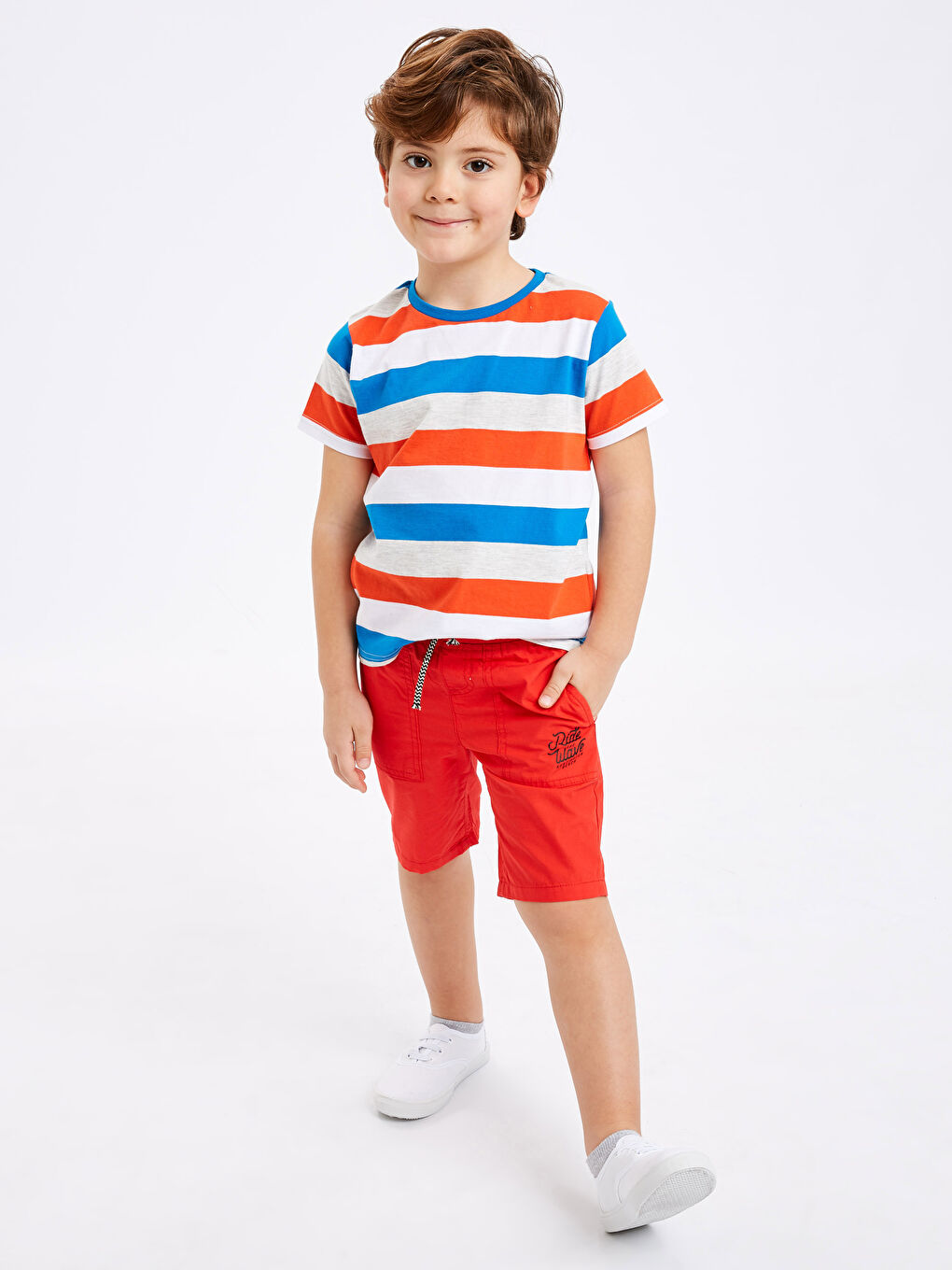 Shorts ROUGE Garçon