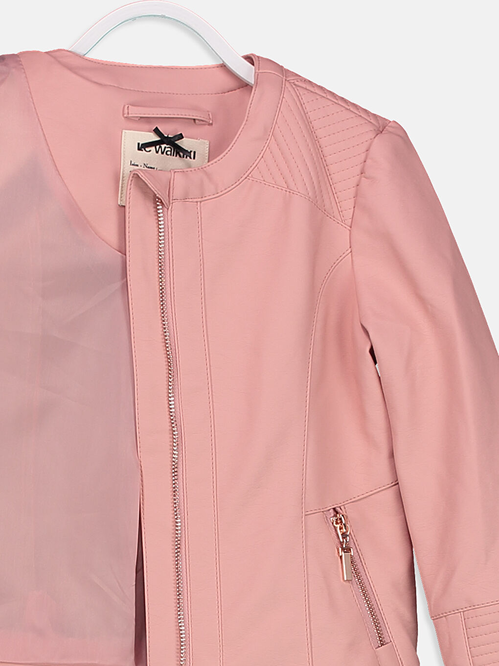 Mädchen ROSA Mantel-2