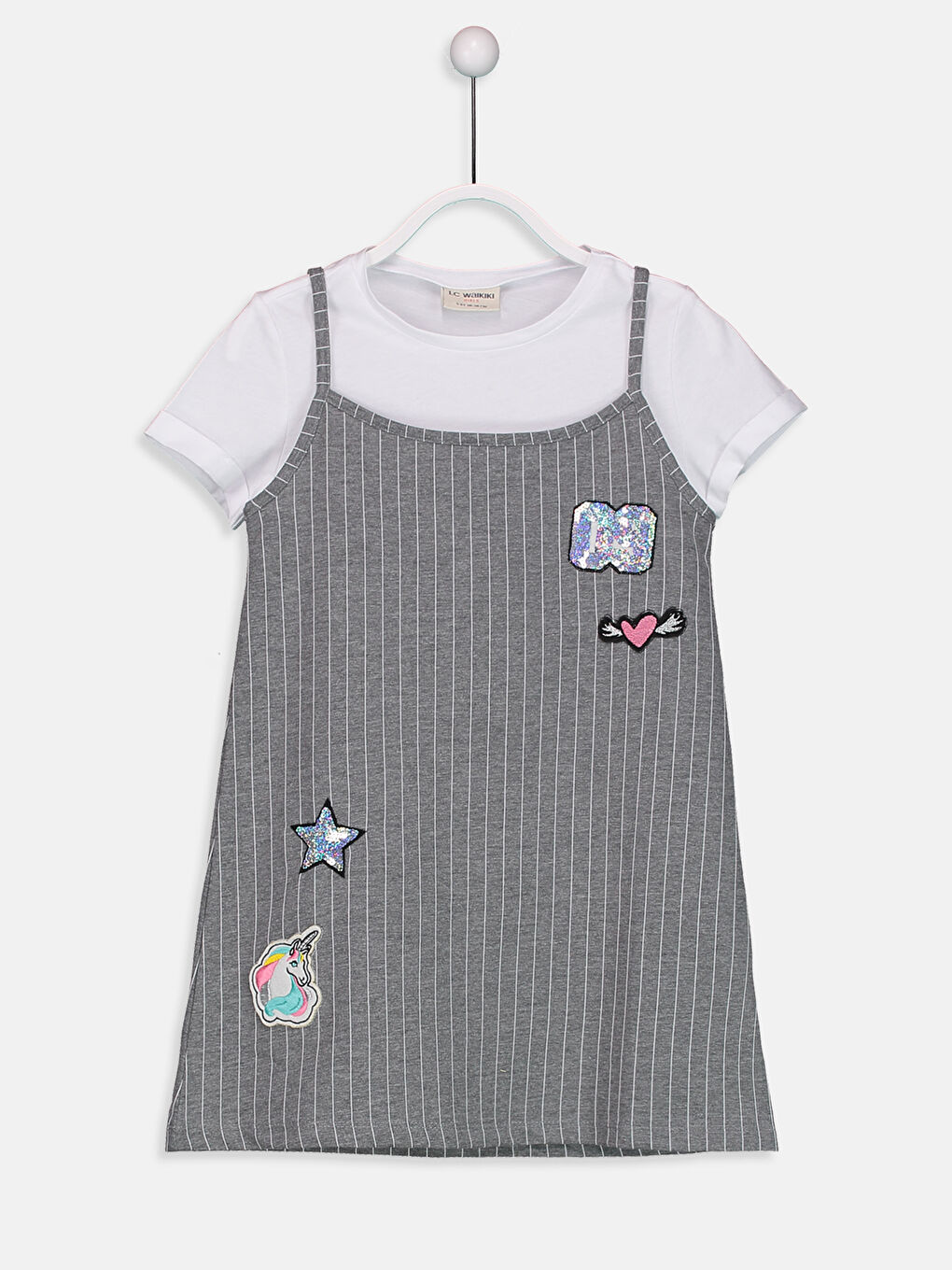 Дівчина СІРИЙ Сукня