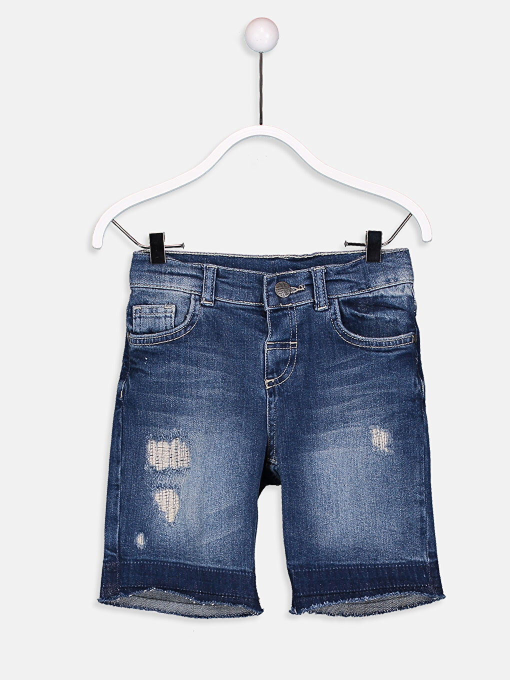 İndigo Erkek Çocuk Jean Şort