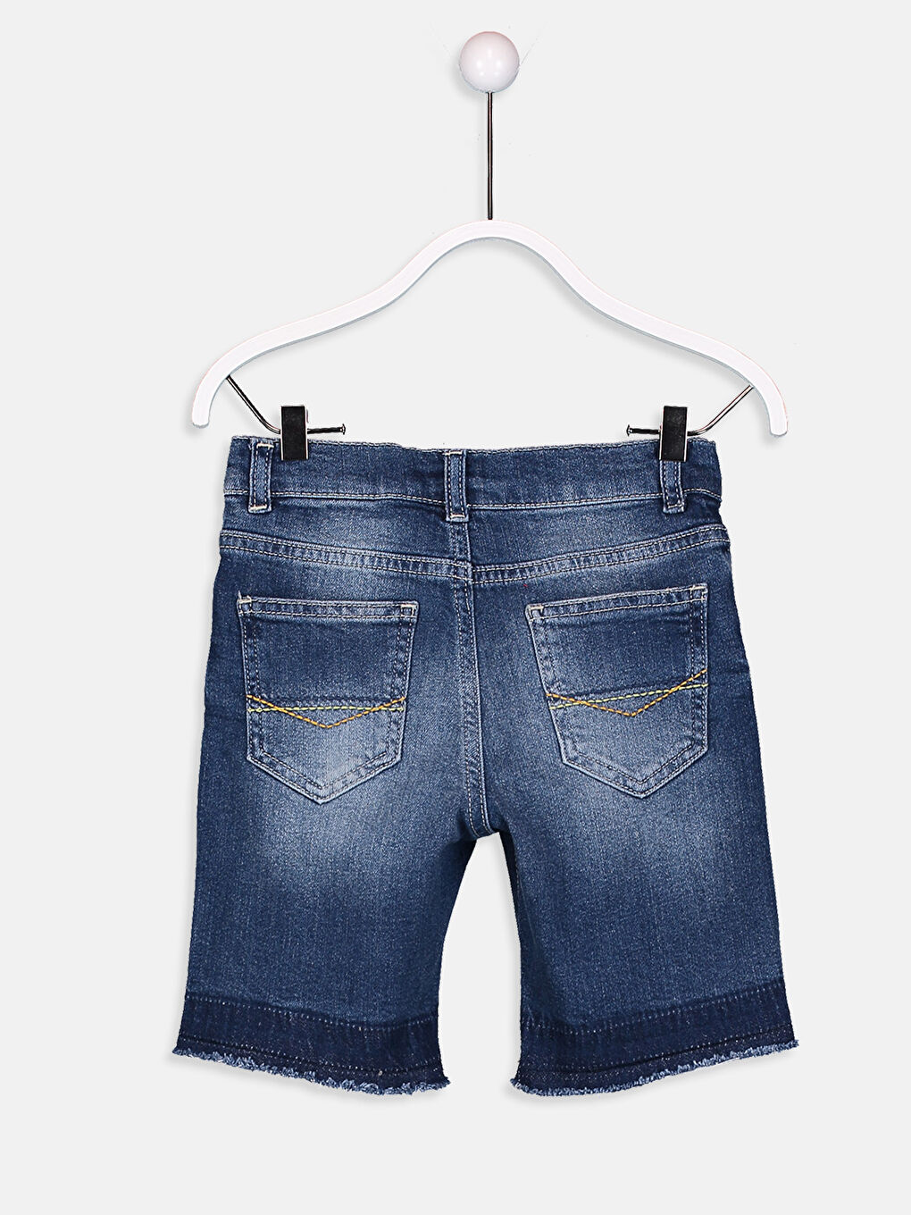 İndigo Erkek Çocuk Jean Şort-1