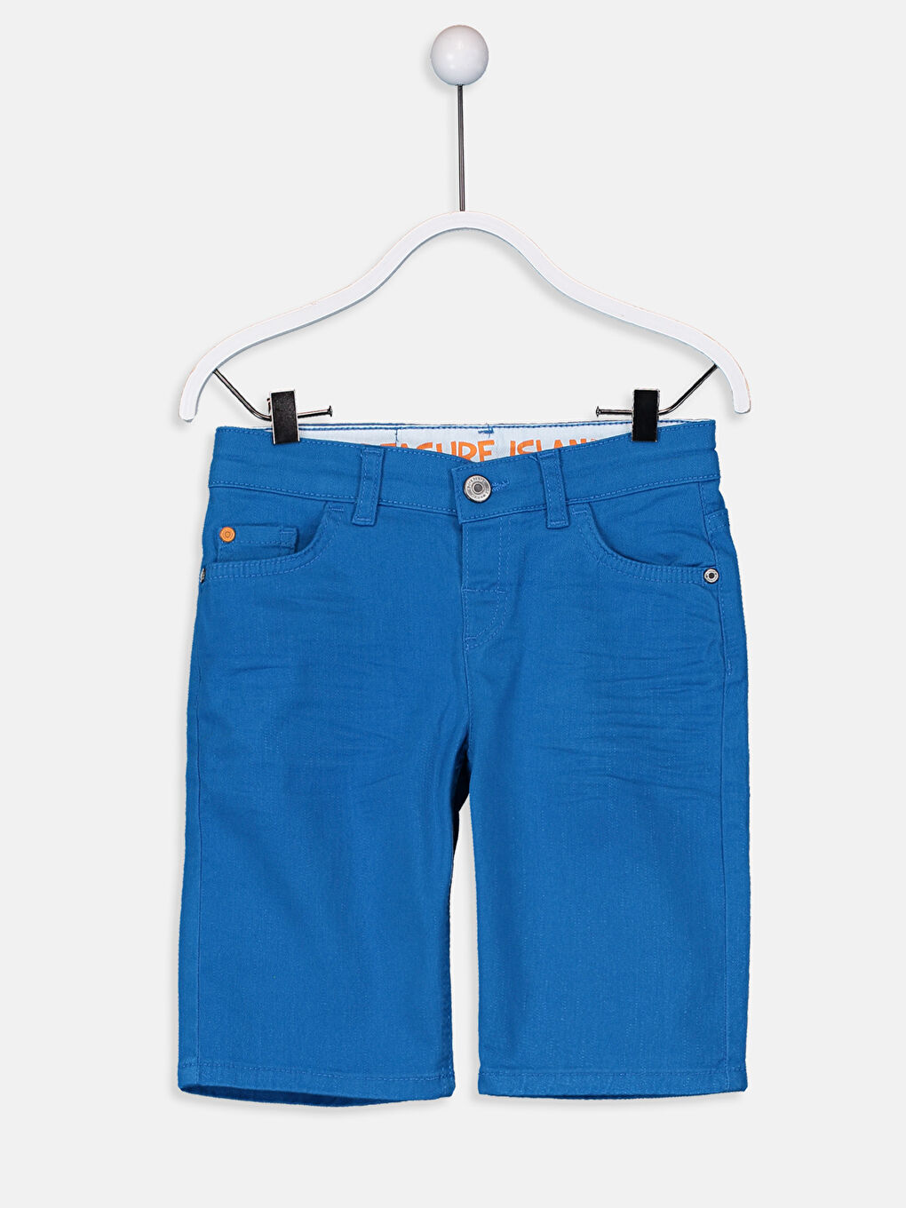 Mavi Erkek Çocuk Gabardin Şort