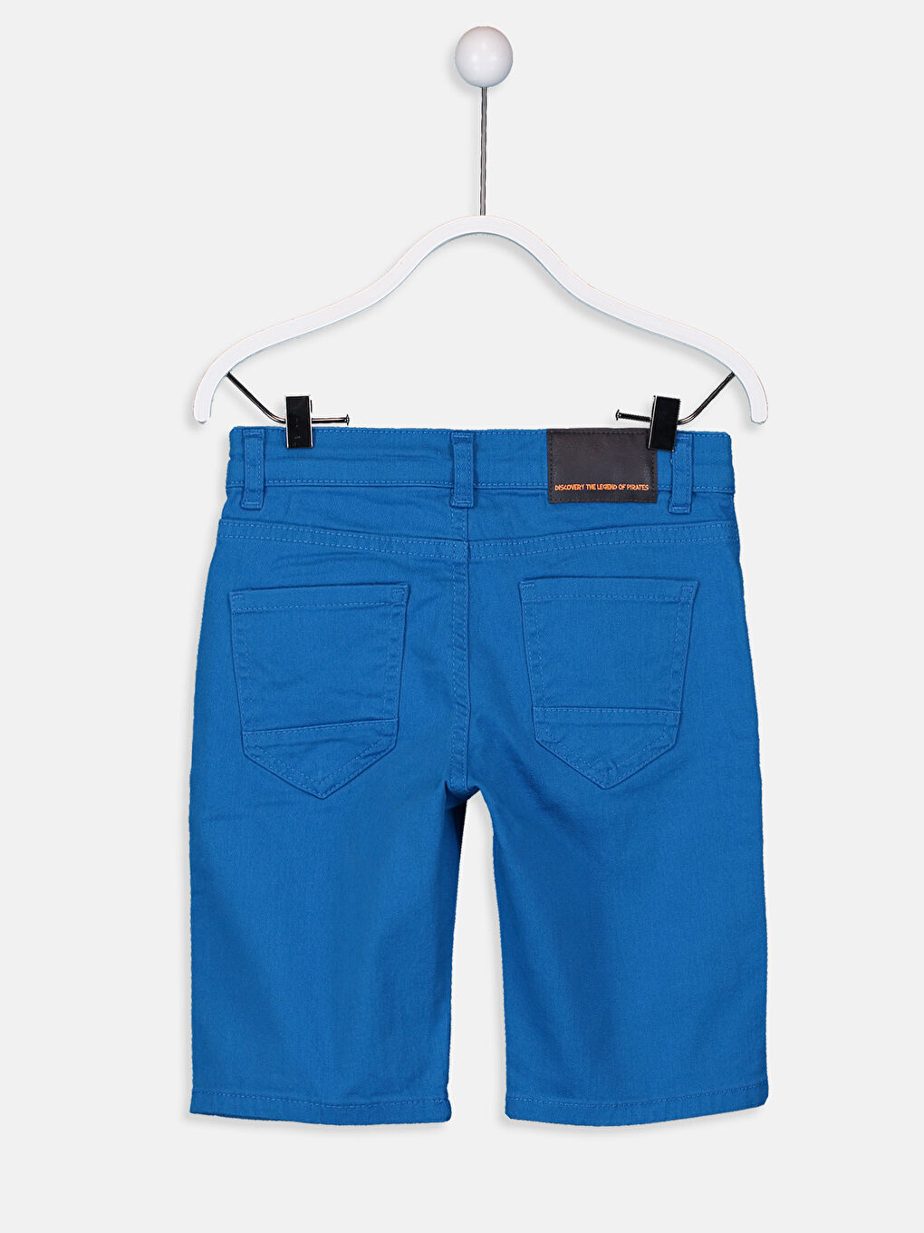 Mavi Erkek Çocuk Gabardin Şort-1