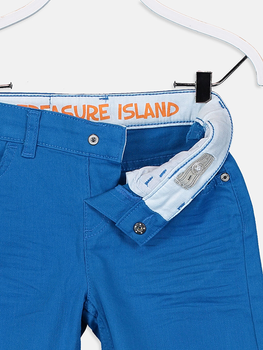 Mavi Erkek Çocuk Gabardin Şort-2