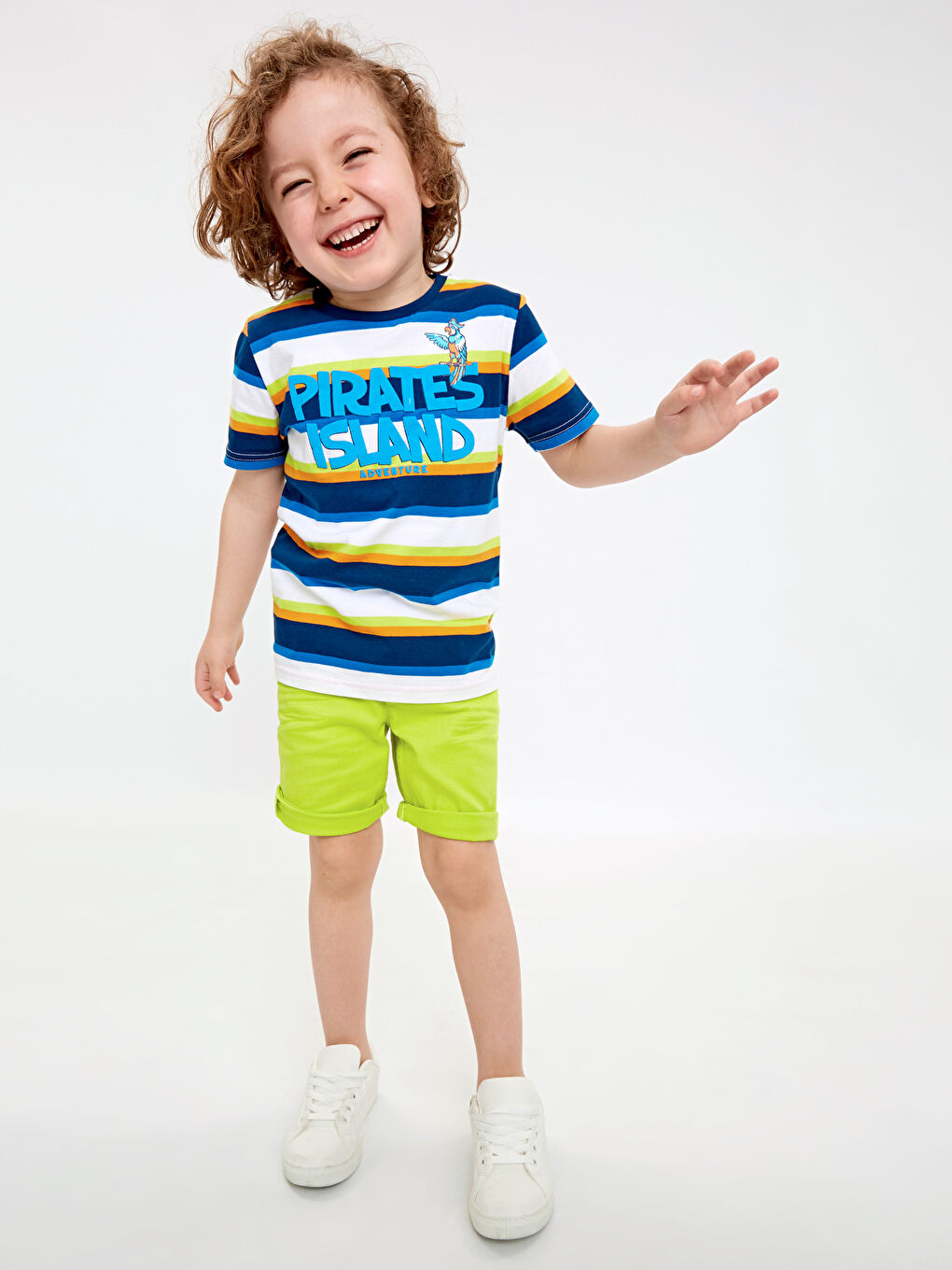 شورت اخضر ولد-4