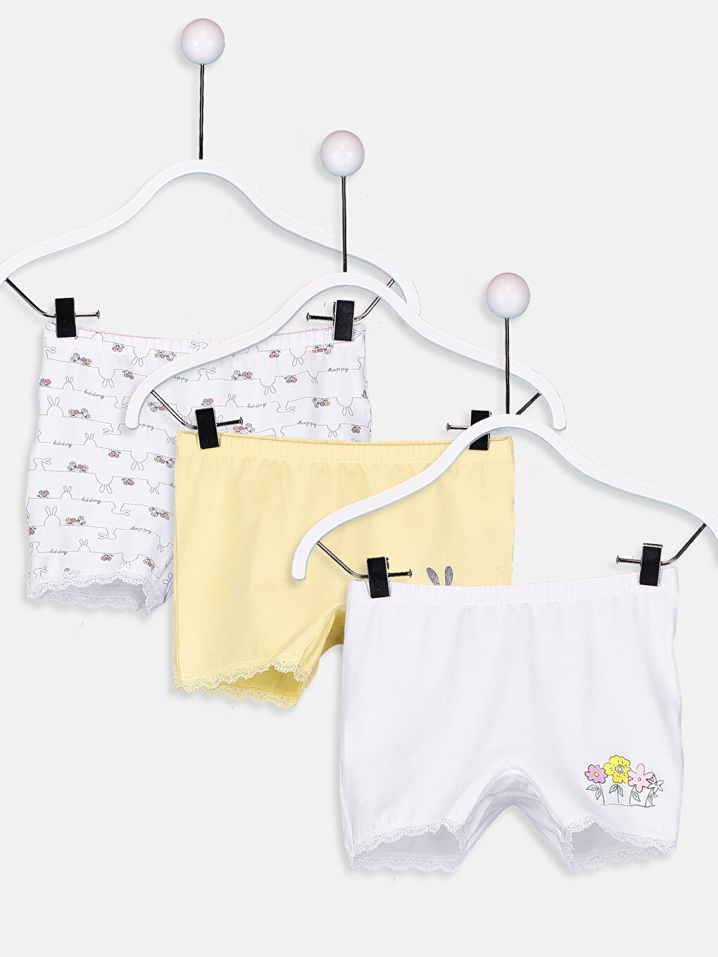 LCW Kids سروال بوكسر أصفر فتاة -9S4277Z4-FQJ