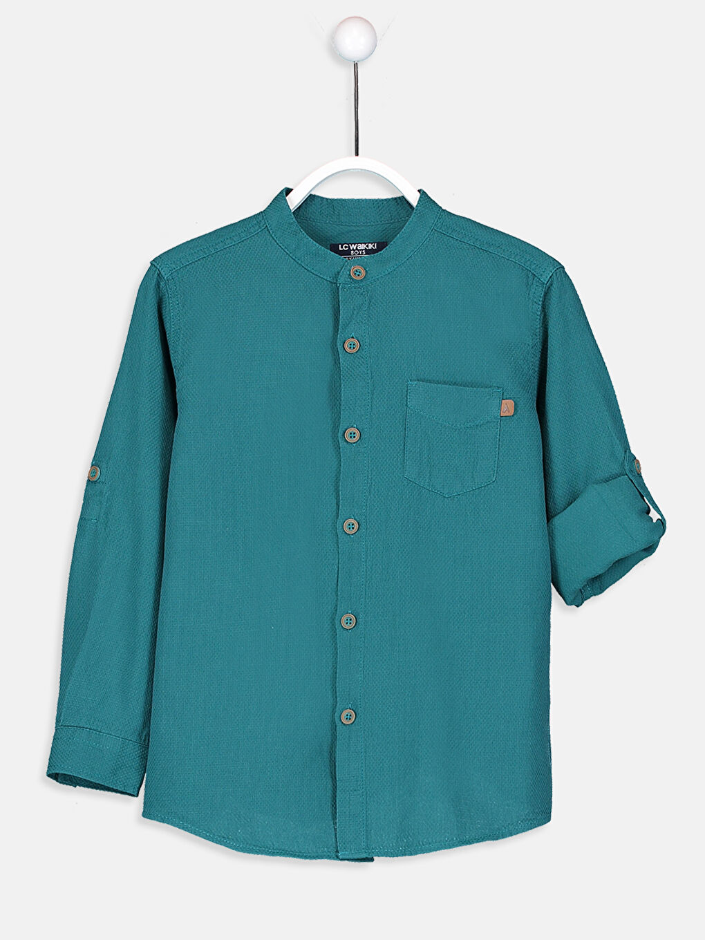 Мальчики Бирюзовый Рубашка-1
