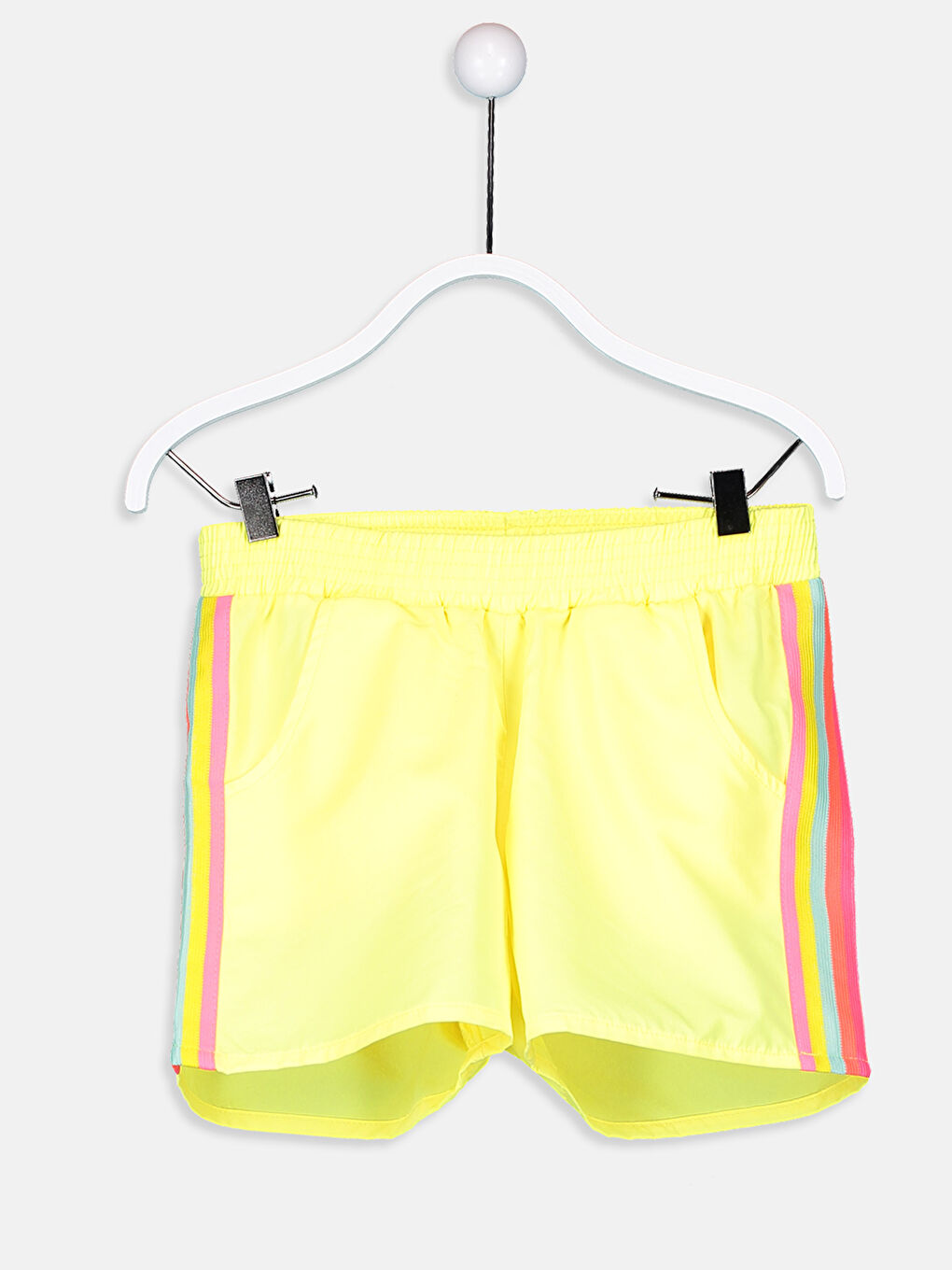 Neon Sarı Yüzme Şort