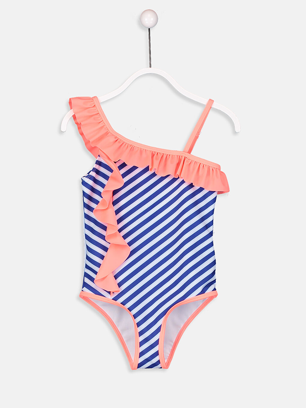 Девочки Голубой Купальник-2