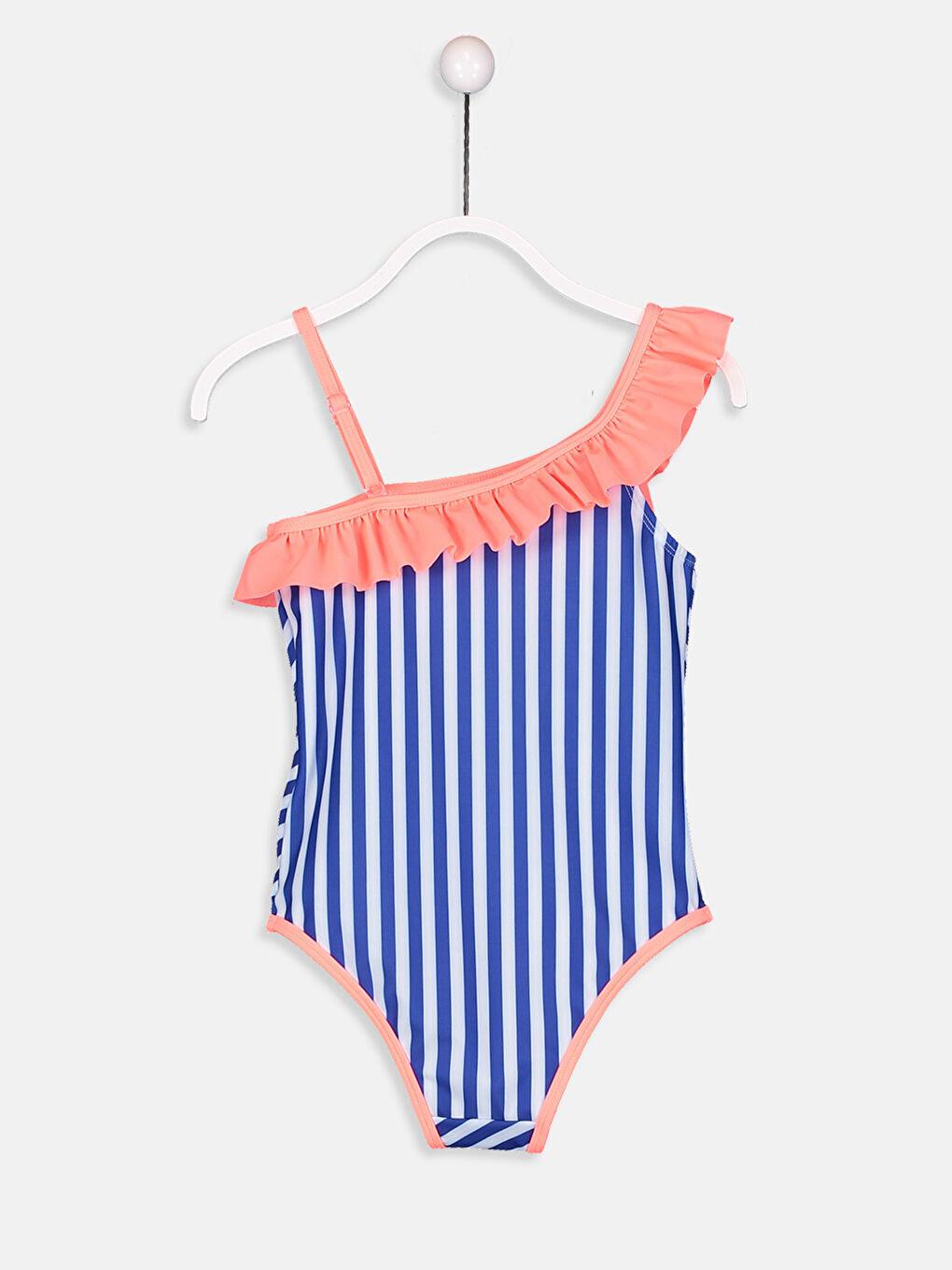 Девочки Голубой Купальник-3