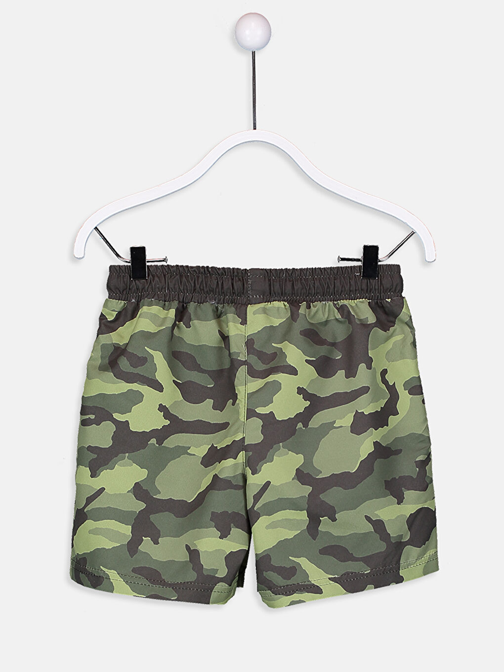 Haki Erkek Çocuk Deniz Şortu-2
