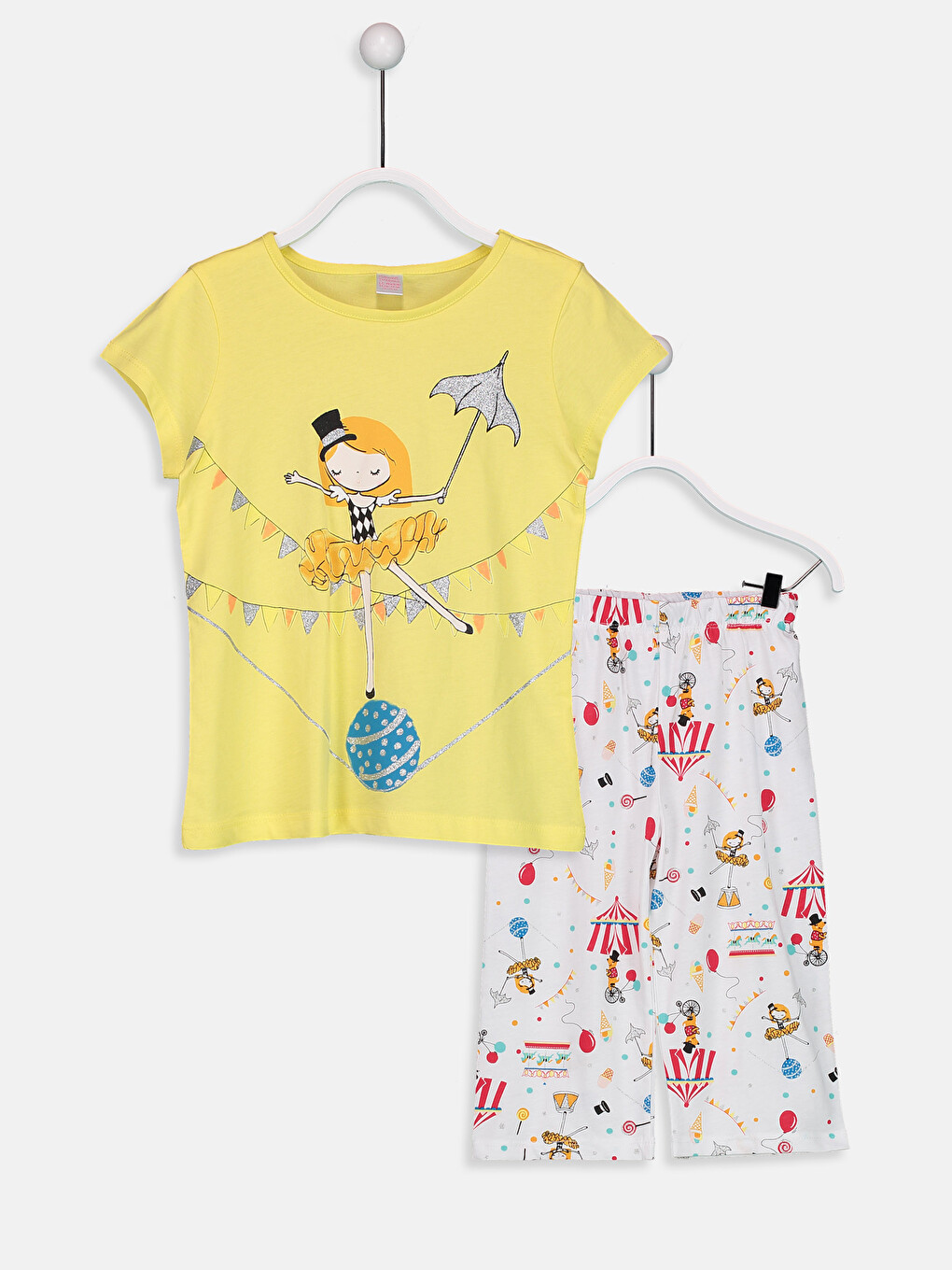 Girl Yellow Pyjama Set