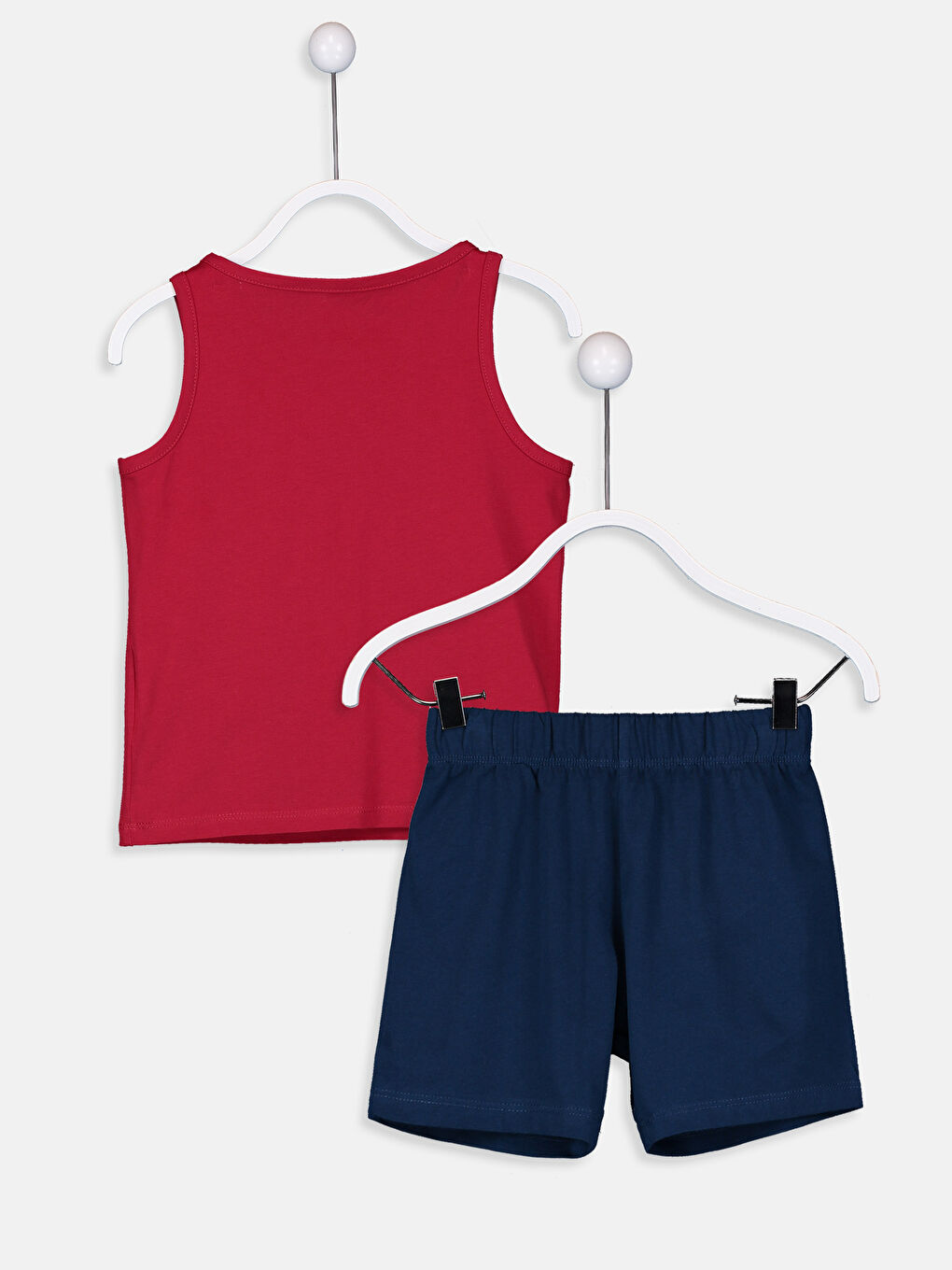 Унісекс ЧЕРВОНИЙ Піжамний комплект-1