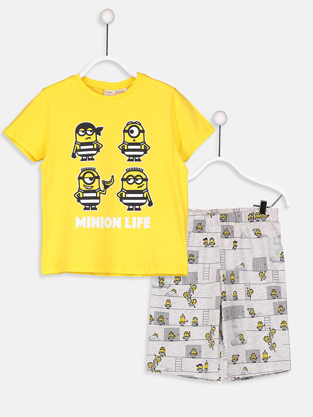 Унісекс ЖОВТИЙ Піжамний комплект-1