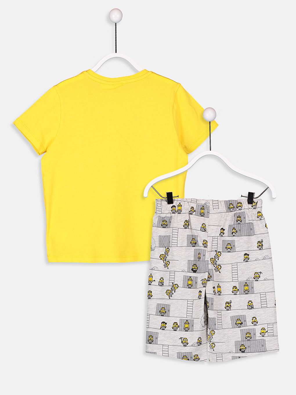 Унісекс ЖОВТИЙ Піжамний комплект-2