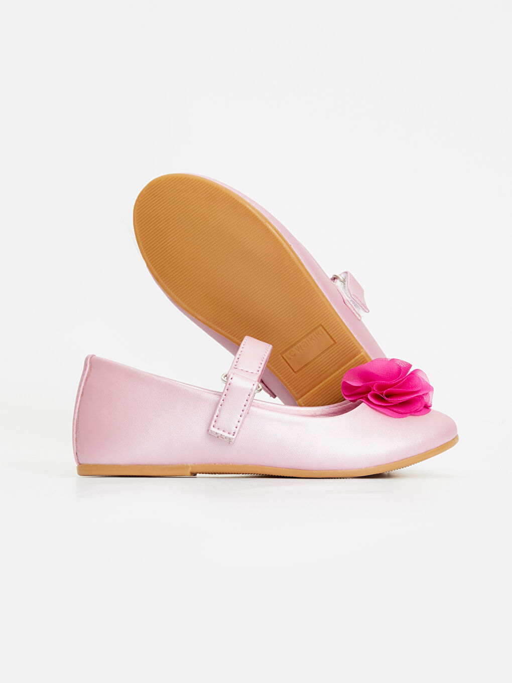 Girl PINK Ballet Flats-2