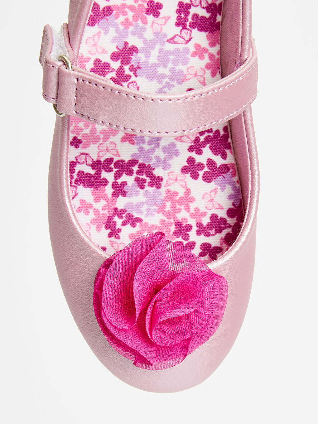 Girl PINK Ballet Flats-4