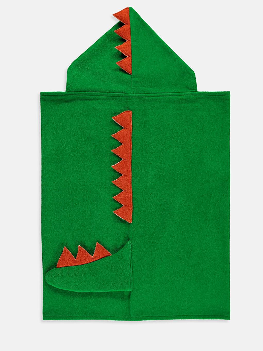 Yeşil Erkek Çocuk Kadife Kaftan-1