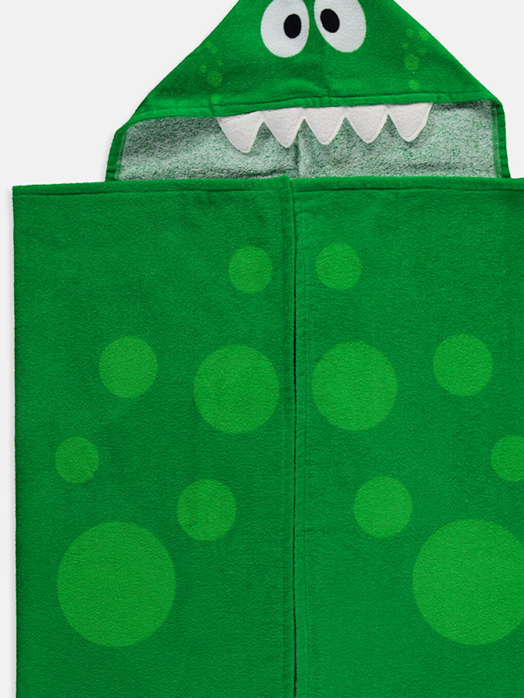 Yeşil Erkek Çocuk Kadife Kaftan-2