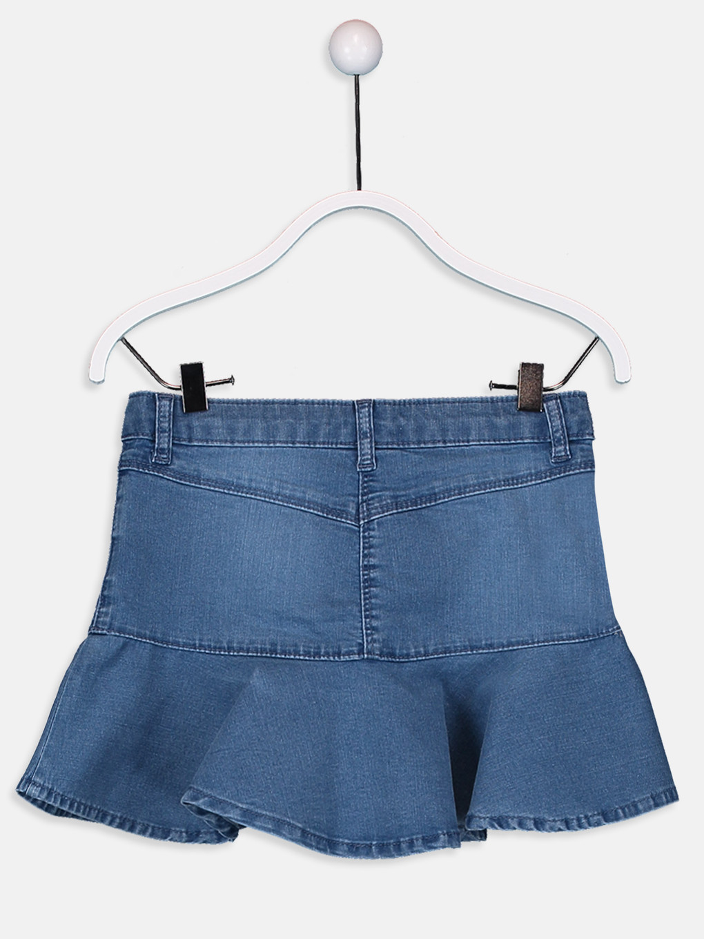 Girl Indigo Skirt-1