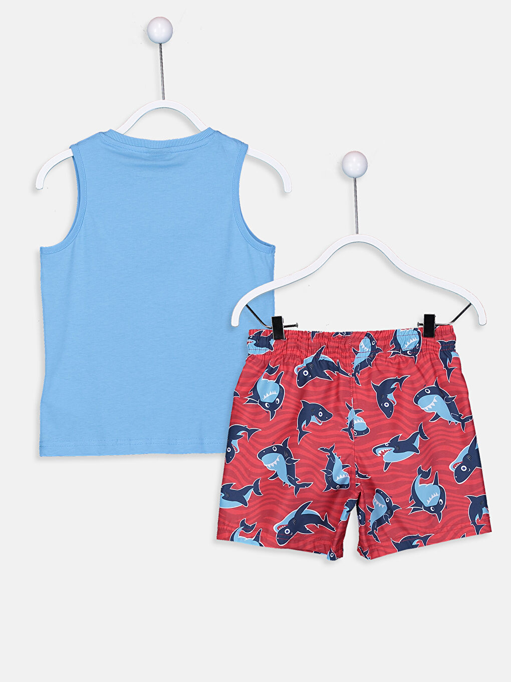 Unisex RED Swimwear Set-1