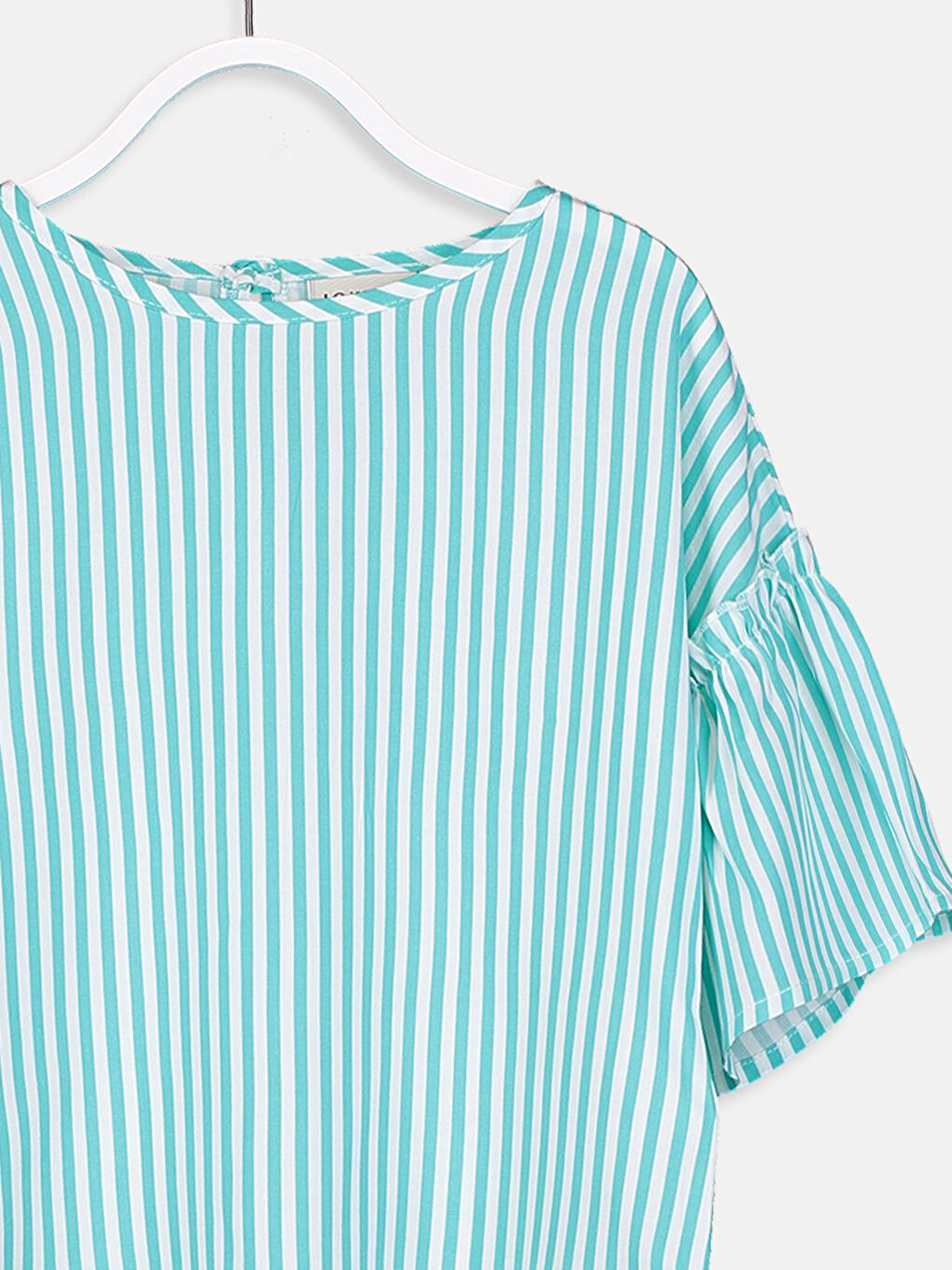Yeşil Çizgili Bluz-2
