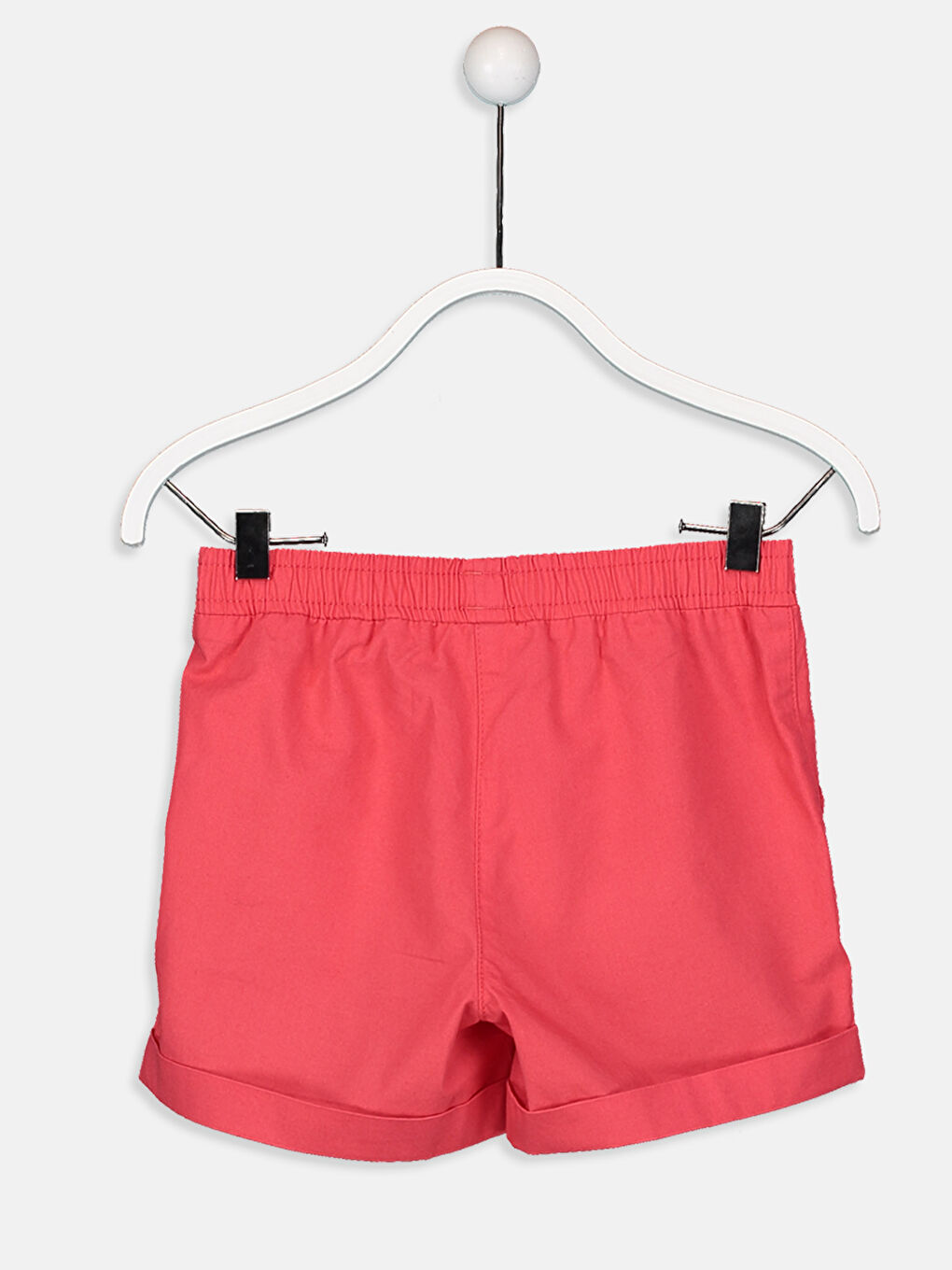 Kırmızı Kız Çocuk Şort-1