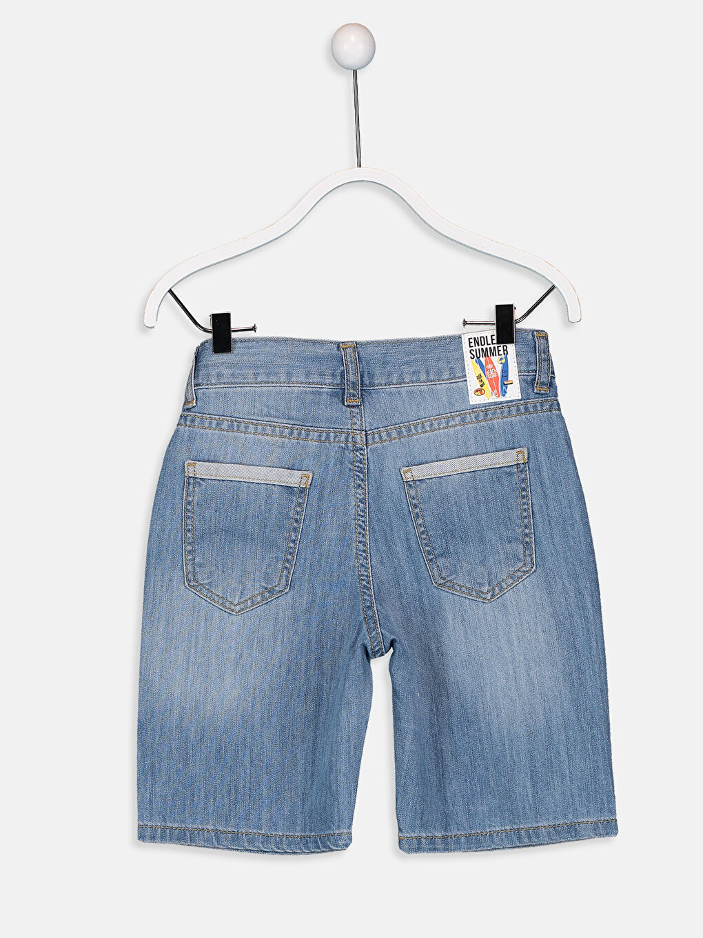 Short en jean INDIGO Garçon-1