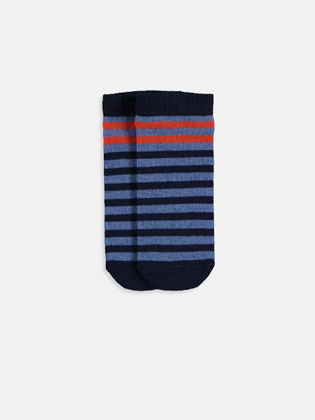 Karışık Renk İpliği Boyalı Patik Çorap-2