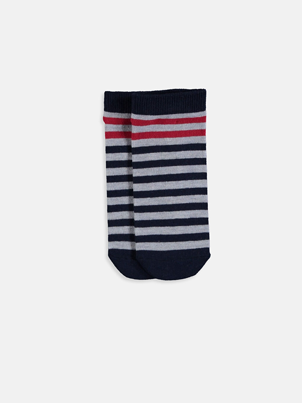 Karışık Renk İpliği Boyalı Patik Çorap-5