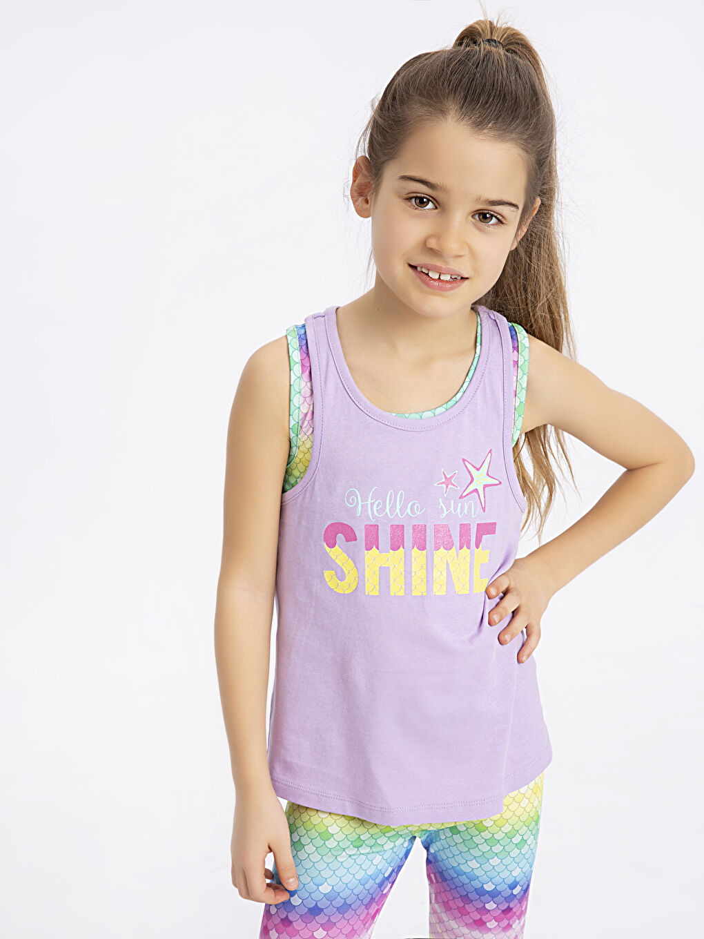 Girl LILAC Tank Top