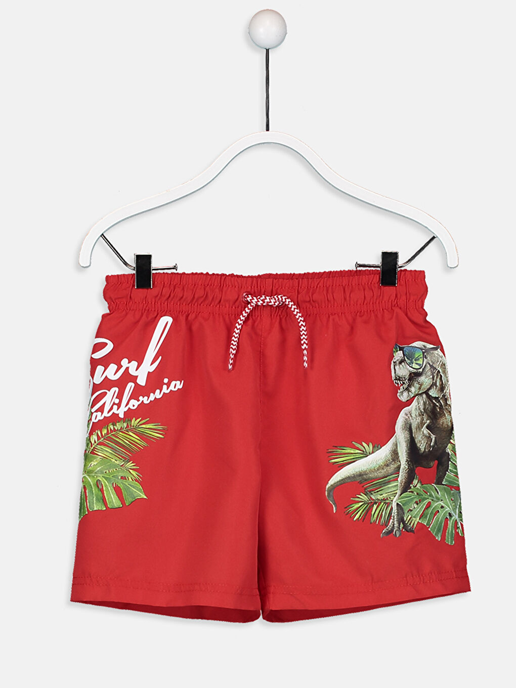 Boy RED Swimming Shorts-1