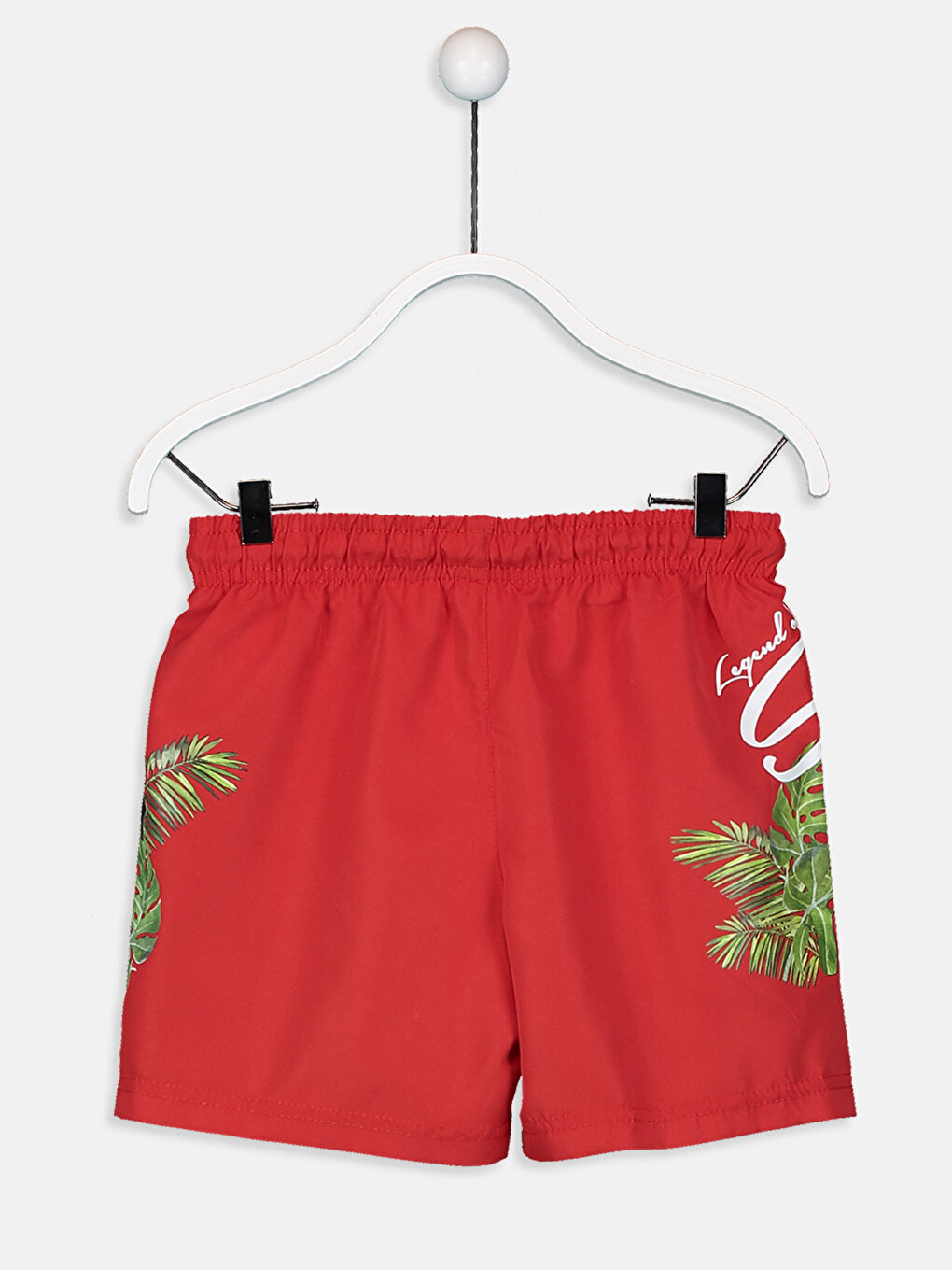 Boy RED Swimming Shorts-2