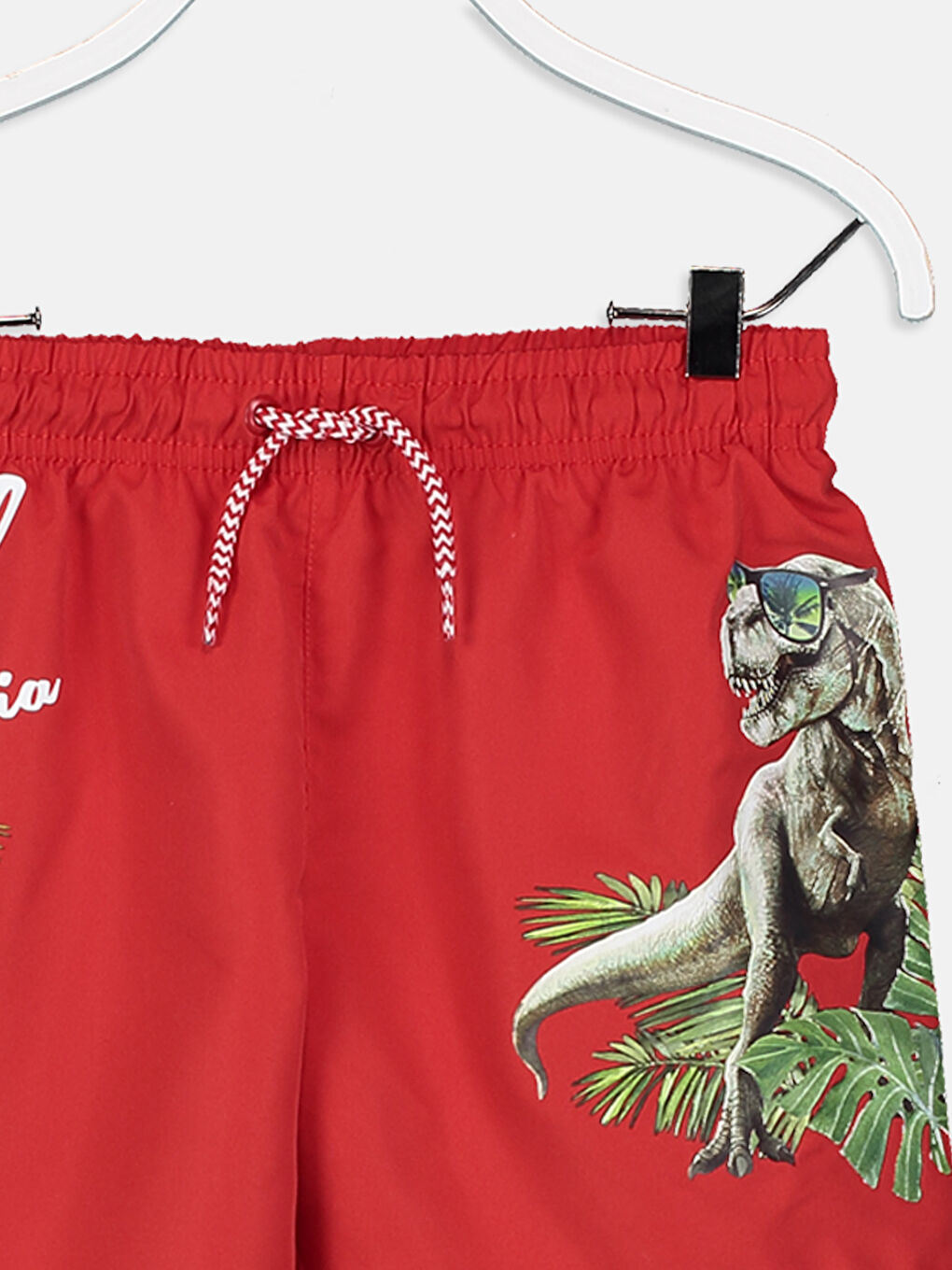 Boy RED Swimming Shorts-3