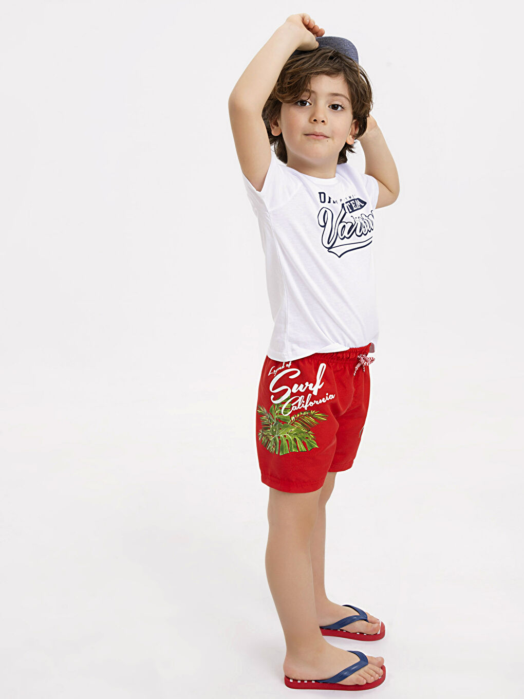 Boy RED Swimming Shorts