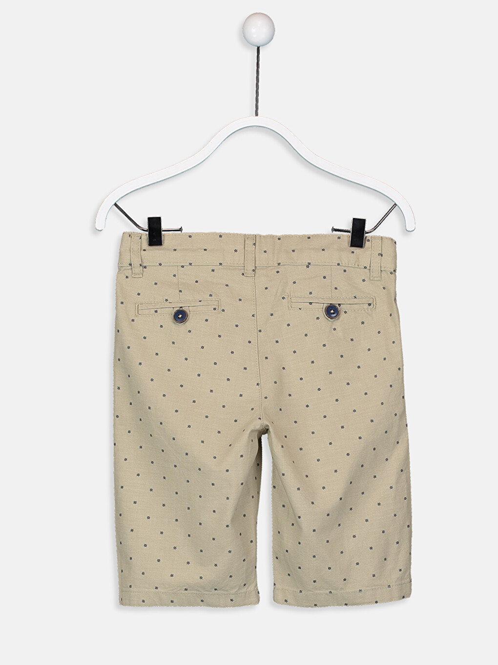 Boy Beige Shorts-1