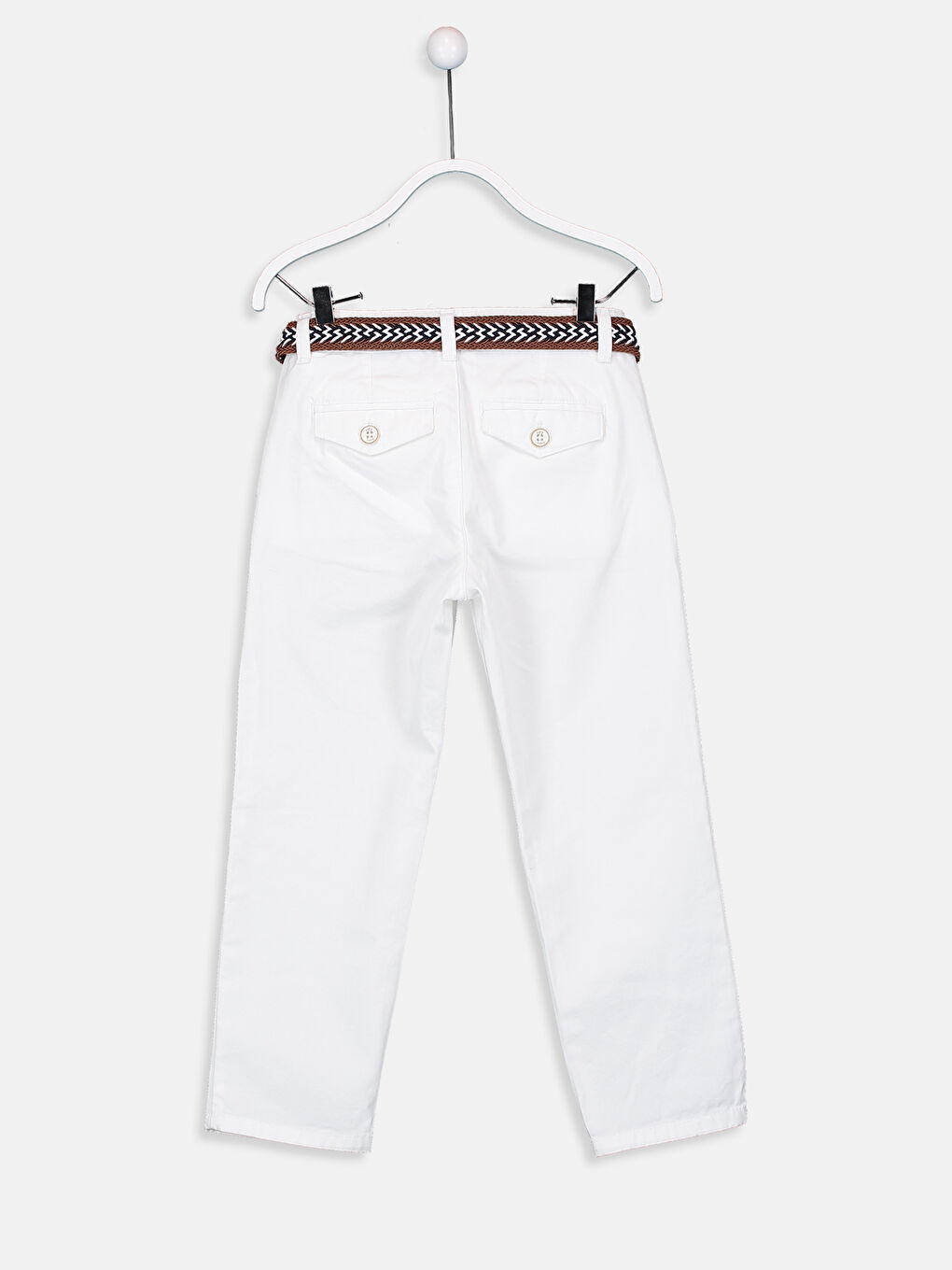 Pantalon BLANC Unisexe-1