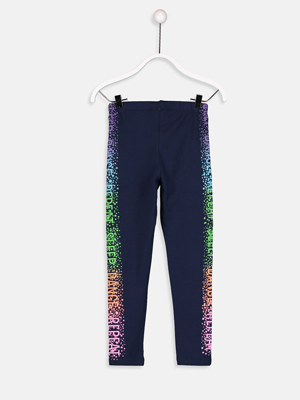 Дівчина ТЕМНО-СИНІЙ Легінси-1