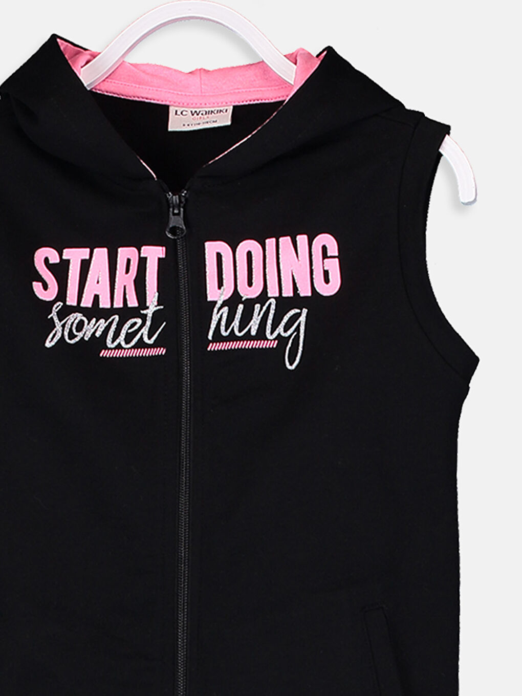 Дівчина ЧОРНИЙ Жилетка-2