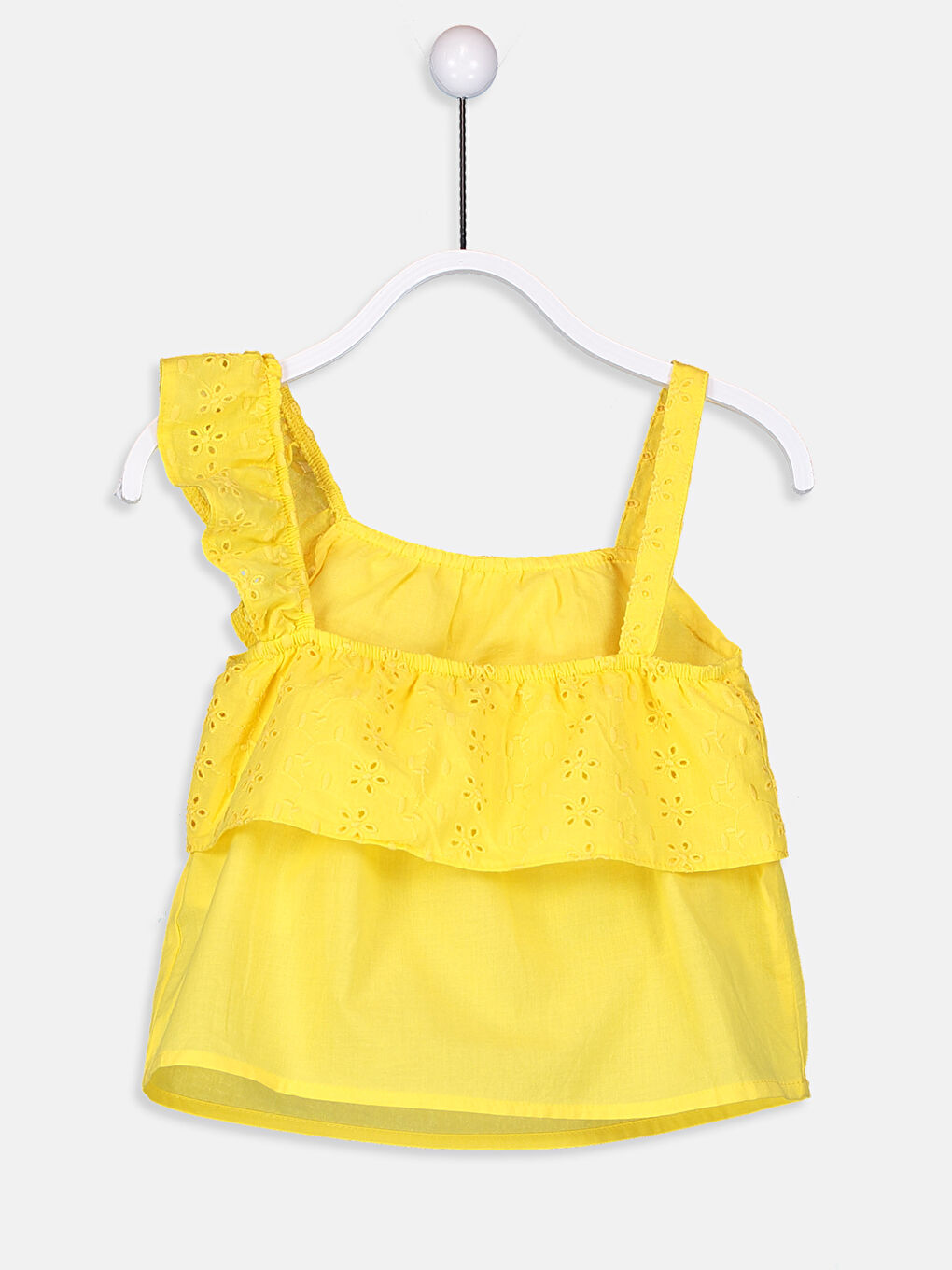 Boat Neck Girls' Blouse-2