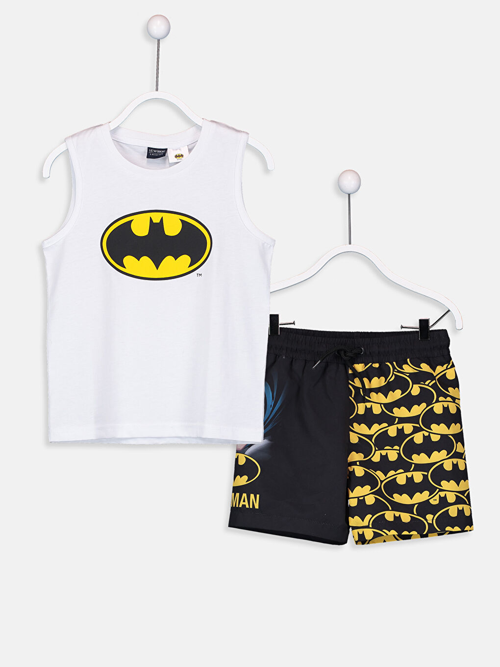 Unisex BLACK Swimwear Set-1