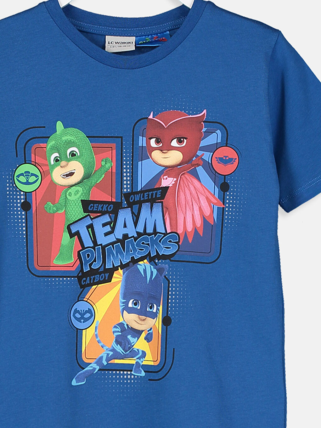 Boy's Cotton Pj Masks T-Shirt-2
