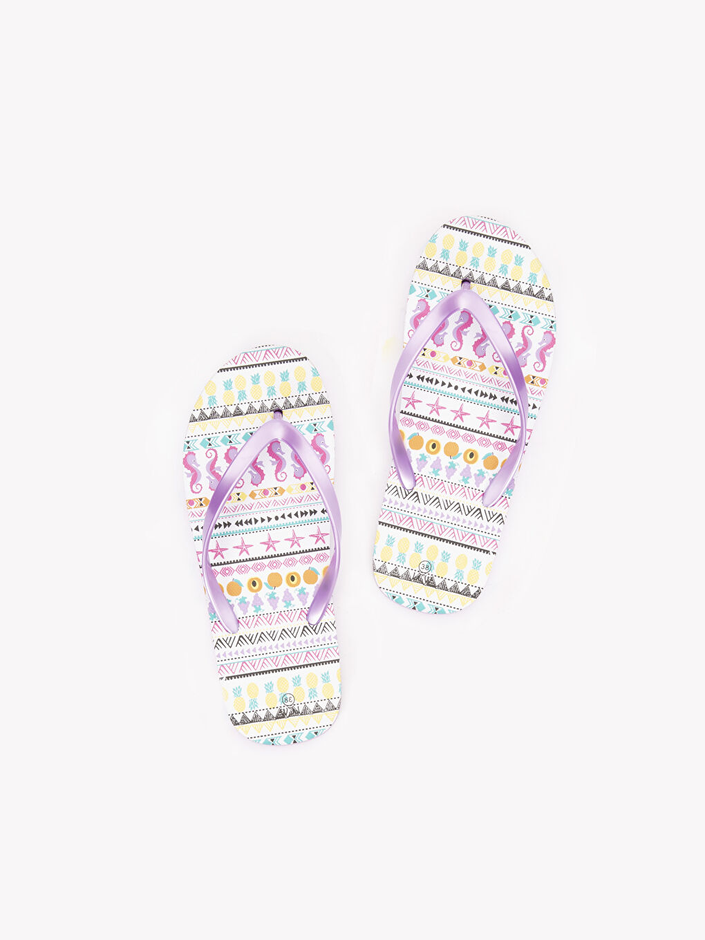 LCW STEPS Girl PURPLE Beach Sliders -9S9175Z4-DDM