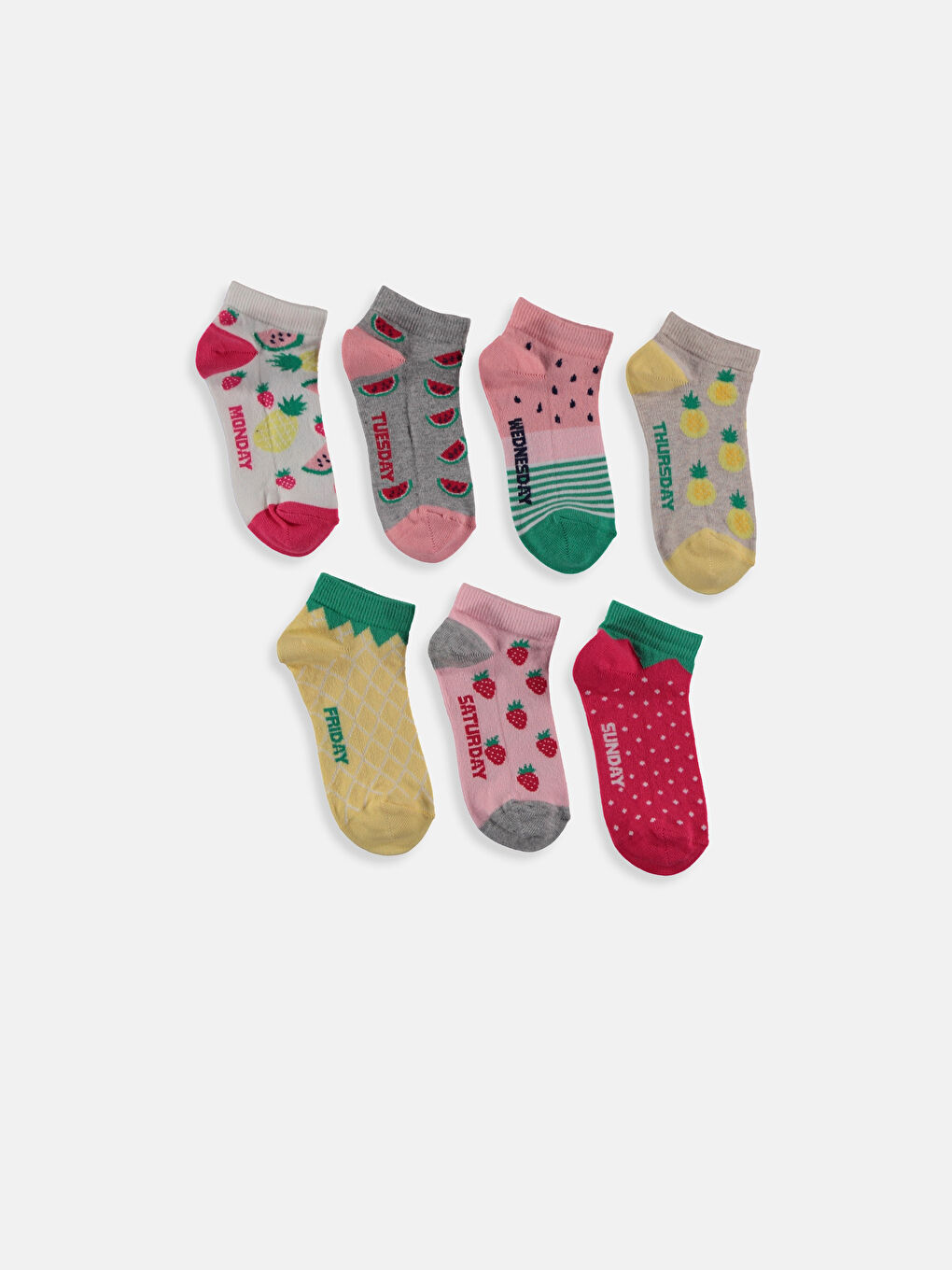 Дівчина РОЖЕВИЙ Шкарпетки-1