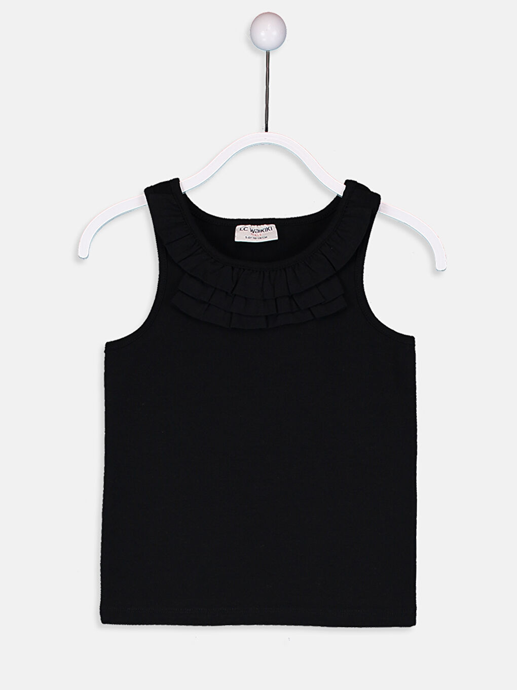 Mädchen SCHWARZ Tanktop