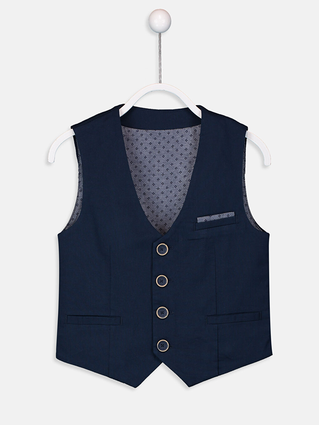 Lacivert Erkek Çocuk Yelek