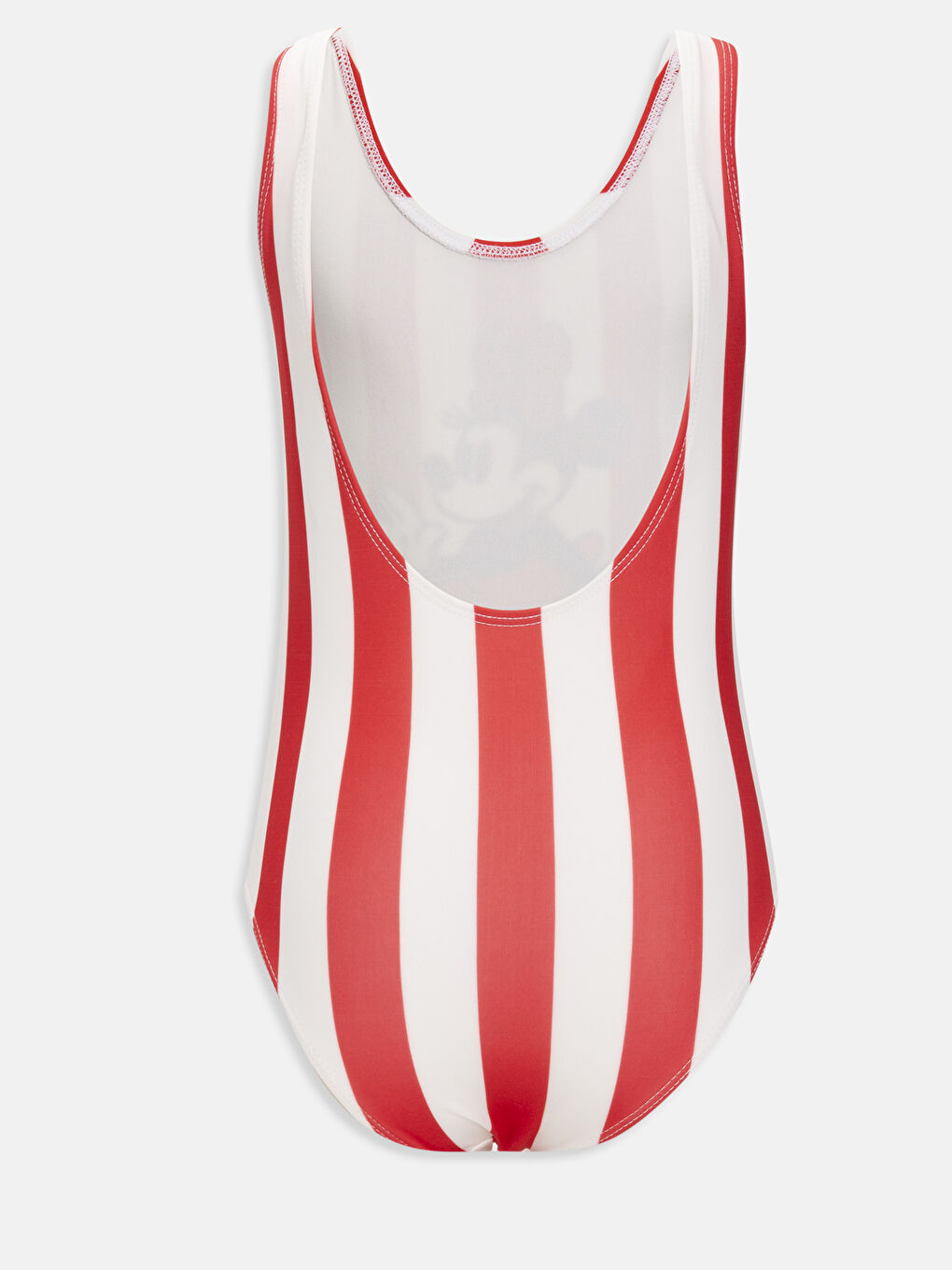 ملابس سباحة للبنات بطبعة ميني ماوس من قماش مرن-1