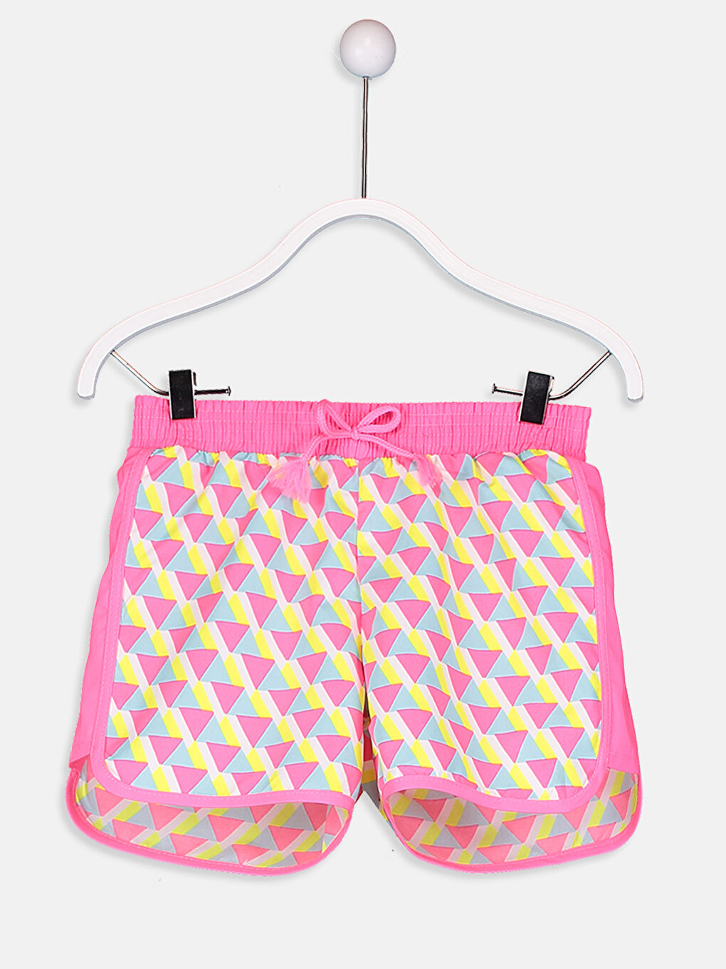 Sarı Kız Çocuk Yüzme Şort