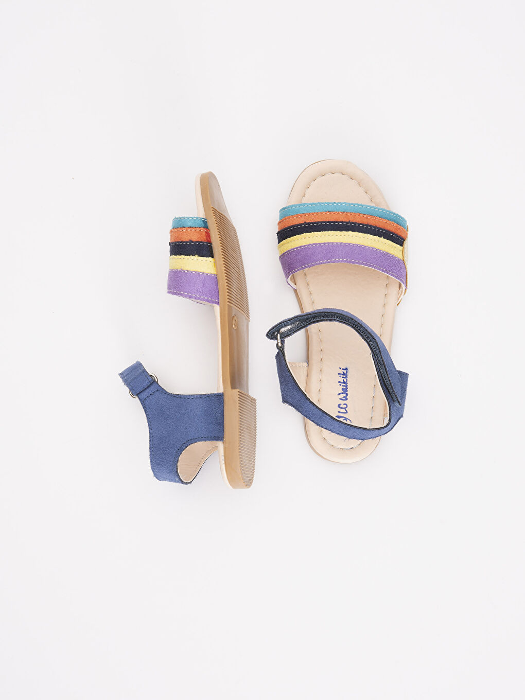 İndigo Koyu Rodeo Sandalet-1