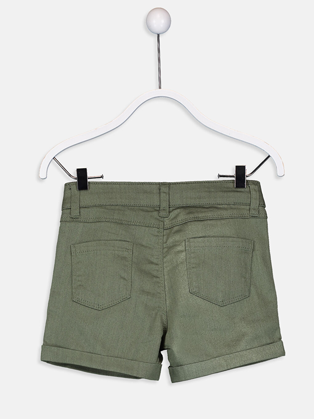 Mat Yeşil Şort-1